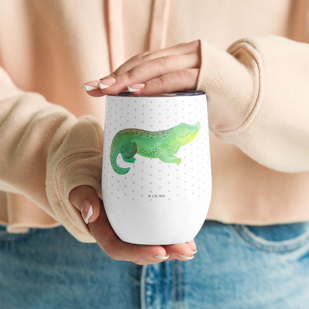 Wine cup Crocodile stemless wine glasses, wine travel tumbler, insulated tumbler, wine tumbler, premium wine tumbler, drinking cup, wine goblet, portable wine cup, hot drinks, mulled wine cup, wine glasses, Seafood, aquatic animals, ocean, sea, fish, shells, corals, reef, whale, narwhal, sea urchin, lobster, platypus, turtle, manatee, crocodile, orca, shrimp, gifts for seafood lovers, water world, underwater animals, underwater world, vacation, deep sea, seafood fans, gift ideas, seafood decoration, seafood posters, wanderlust, best friend, favorite person, girlfriend, to be spontaneous, crocodiles, to be crazy, adventurousness