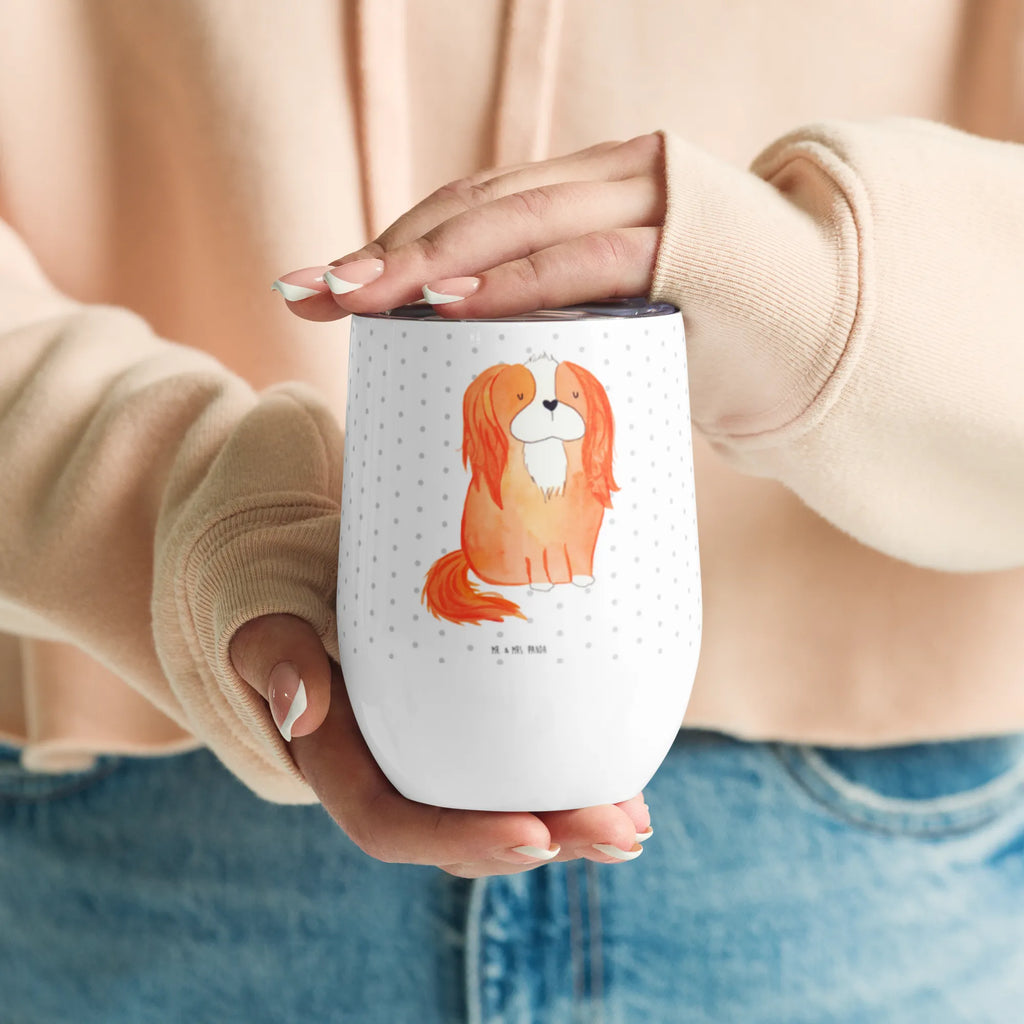 Wine cup Dog Cavalier King Charles Spaniel wine goblet, hot drinks, insulated tumbler, portable wine cup, wine glasses, premium wine tumbler, wine travel tumbler, drinking cup, stemless wine glasses, mulled wine cup, wine tumbler, dog, mutt, hound, woof, dog mama, dog breed, love dogs, love for dogs, dog decorative items, bag with dog print, funny gifts for dog owners, what do you give a dog lover, Christmas gifts for dogs, gifts for dogs, dog sayings, Sayings, Cocker Spaniel, Spaniel, Dog, most beautiful dog, Cavalier King Charles Spaniel