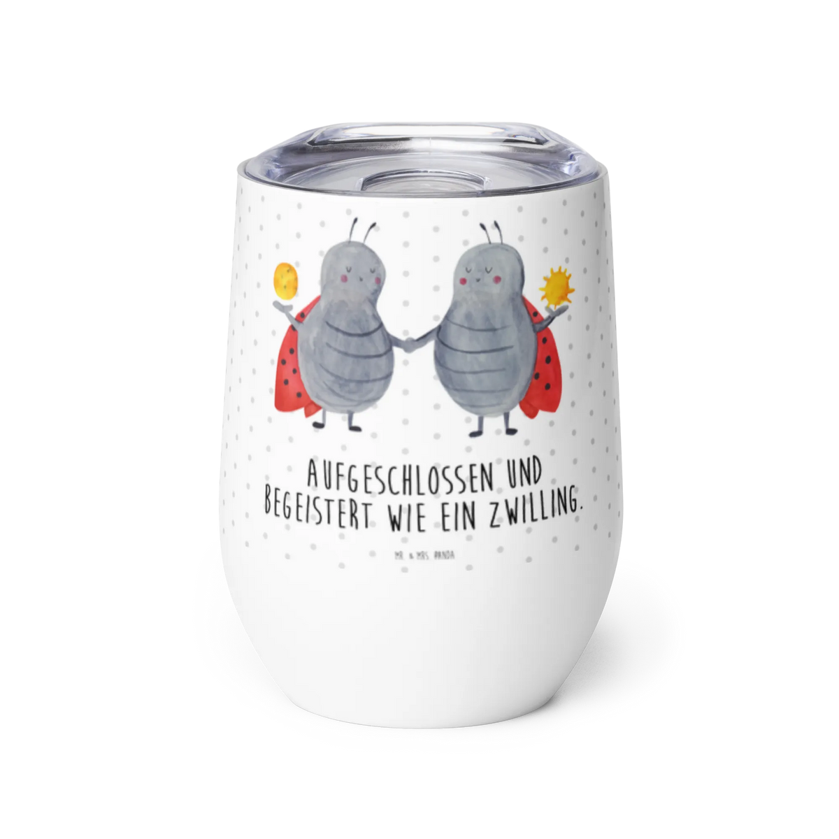 Wine cup Star sign twin constellations, birthdays, astrology, date of birth, month of birth, birthday may, gift june, ladybird, lucky beetle, twin gift, twin sister, gift may, twins, twin zodiac sign, twin brother
