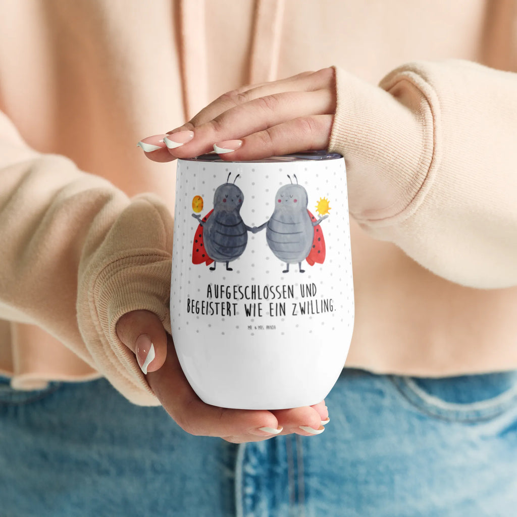 Wine cup Star sign twin stemless wine glasses, portable wine cup, premium wine tumbler, mulled wine cup, wine travel tumbler, insulated tumbler, hot drinks, wine tumbler, wine goblet, wine glasses, drinking cup, constellations, birthdays, astrology, zodiac, date of birth, month of birth, twin sister, twin zodiac sign, twin brother, ladybird, lucky beetle, twin gift, twins, gift may, gift june, birthday may