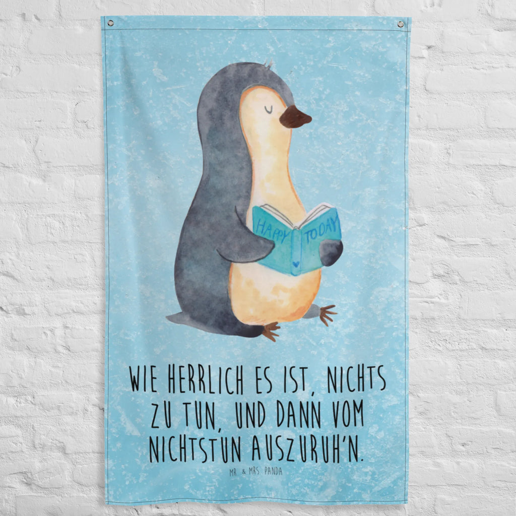 Wandteppich Pinguin Buch Boho, Schmuck-Wandbehang, Kinderzimmer, Wandtuch, Textil-Kunst, Wandbild, Tapisserie, Wandbehang, Wandteppich, Kinderzimmer Deko, Tapestry, Wanddeko, Kinderzimmer Wanddeko, Dekoration, Kinderzimmer Wand, Wand Deko, Pinguin, Ferien, Nichtstun, Bücherwurm, Pinguine, Freizeit, Lesen, Buch, Faulenzen, Urlaub