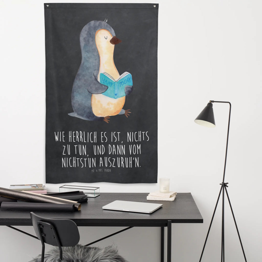 Wandteppich Pinguin Buch Boho, Schmuck-Wandbehang, Kinderzimmer, Wandtuch, Textil-Kunst, Wandbild, Tapisserie, Wandbehang, Wandteppich, Kinderzimmer Deko, Tapestry, Wanddeko, Kinderzimmer Wanddeko, Dekoration, Kinderzimmer Wand, Wand Deko, Pinguin, Ferien, Nichtstun, Bücherwurm, Pinguine, Freizeit, Lesen, Buch, Faulenzen, Urlaub