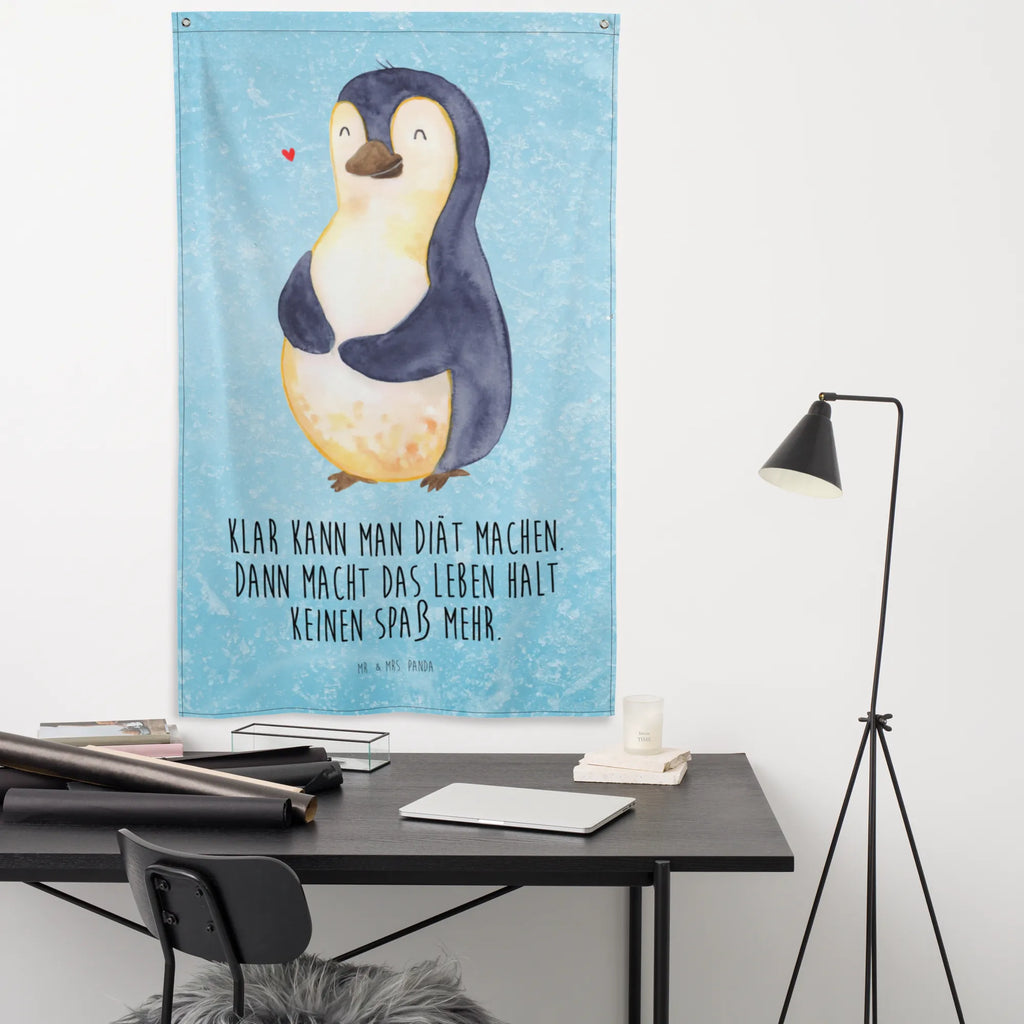 Wandteppich Pinguin Diät Wandbild, Wanddeko, Dekoration, Kinderzimmer Wand, Kinderzimmer Deko, Textil-Kunst, Schmuck-Wandbehang, Boho, Wand Deko, Wandbehang, Wandtuch, Kinderzimmer Wanddeko, Wandteppich, Tapestry, Tapisserie, Kinderzimmer, Pinguin, Selbstrespekt, Abnehmen, Gewicht, Motivation, Pinguine, Diät, Körperliebe, Abspecken, Selbstliebe