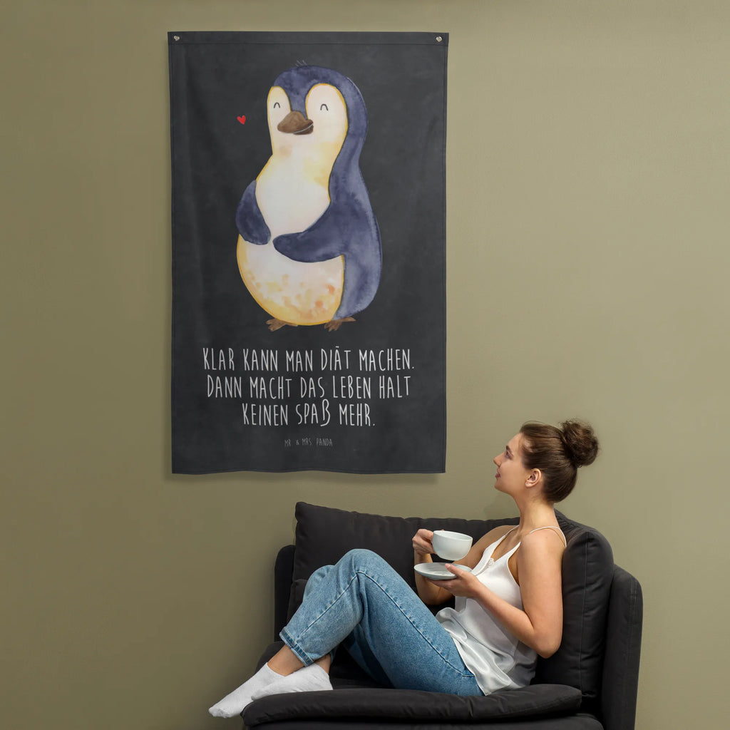 Wandteppich Pinguin Diät Wandbild, Wanddeko, Dekoration, Kinderzimmer Wand, Kinderzimmer Deko, Textil-Kunst, Schmuck-Wandbehang, Boho, Wand Deko, Wandbehang, Wandtuch, Kinderzimmer Wanddeko, Wandteppich, Tapestry, Tapisserie, Kinderzimmer, Pinguin, Selbstrespekt, Abnehmen, Gewicht, Motivation, Pinguine, Diät, Körperliebe, Abspecken, Selbstliebe