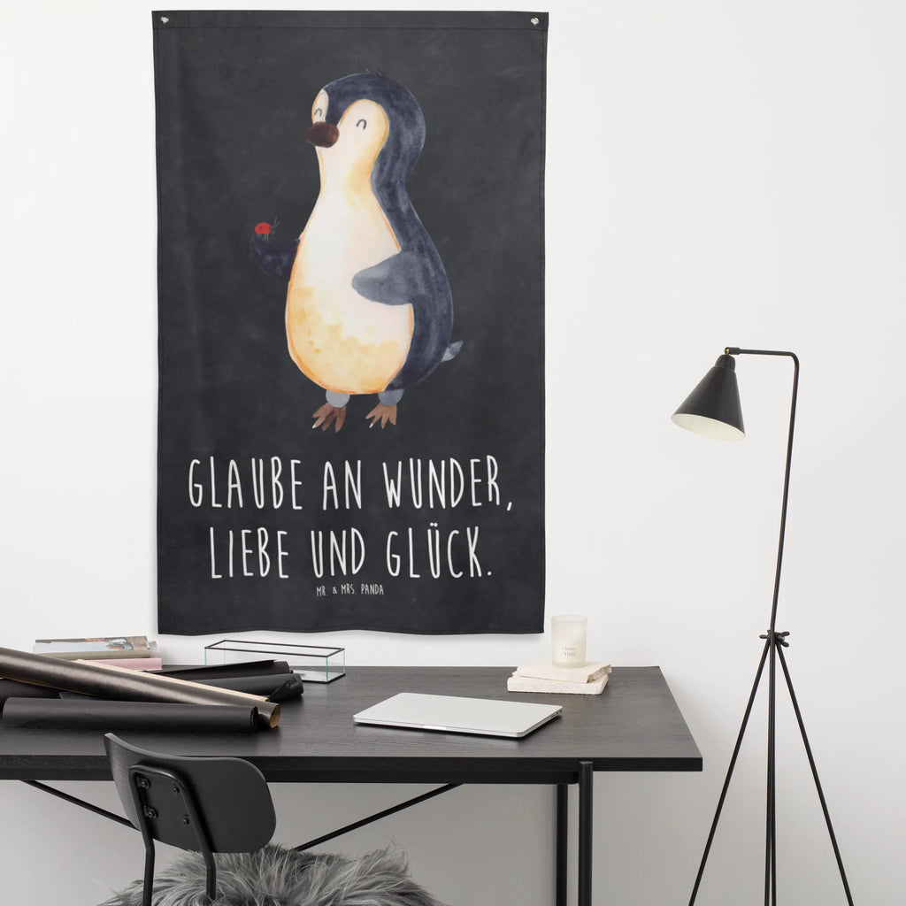 Wandteppich Pinguin Marienkäfer Wandbehang, Schmuck-Wandbehang, Wand Deko, Tapestry, Kinderzimmer, Wanddeko, Wandbild, Kinderzimmer Deko, Wandteppich, Dekoration, Wandtuch, Tapisserie, Kinderzimmer Wand, Textil-Kunst, Kinderzimmer Wanddeko, Boho, Pinguin, Glück, Freude, Marienkäfer, Liebe, Wunder, Lebensfreude, Pinguine