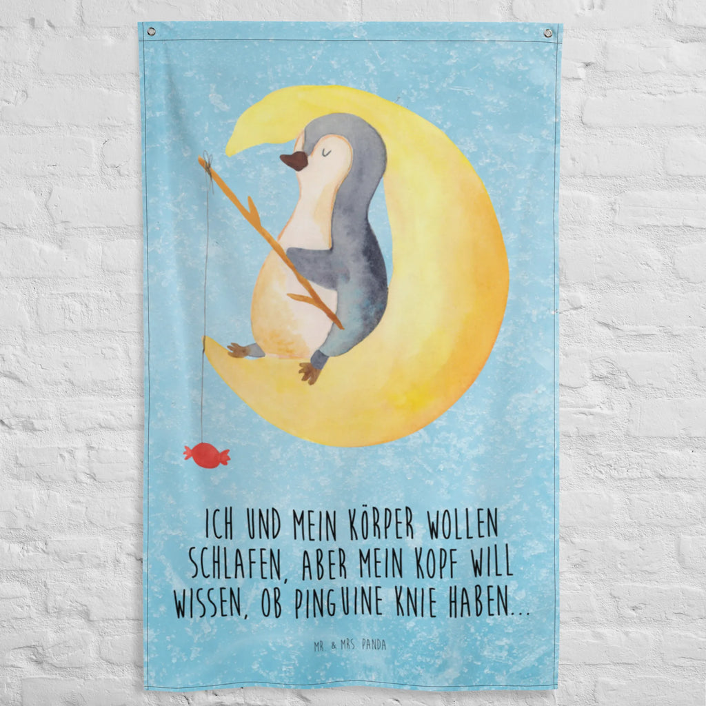 Wandteppich Pinguin Mond Wandtuch, Wandbild, Kinderzimmer Wand, Schmuck-Wandbehang, Tapestry, Boho, Kinderzimmer Wanddeko, Kinderzimmer Deko, Textil-Kunst, Wandteppich, Wand Deko, Tapisserie, Wandbehang, Pinguin, Einschlafen, Gästezimmer, Schlafstörungen, schlafen, Spruch, Pinguine, Nachtruhe, Schlafzimmer