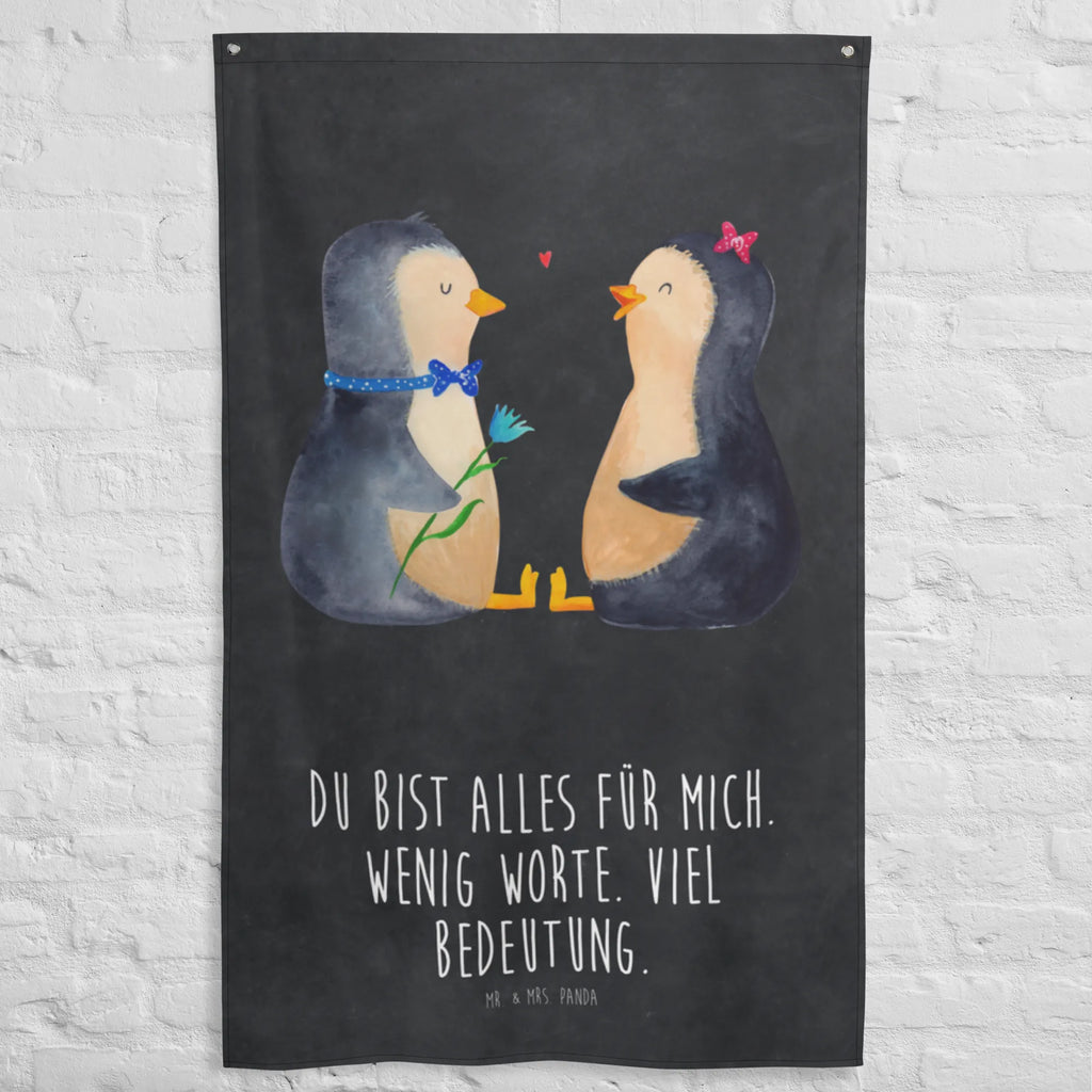 Wandteppich Pinguin Pärchen Wandbild, Kinderzimmer, Wand Deko, Dekoration, Boho, Wanddeko, Wandbehang, Kinderzimmer Wand, Kinderzimmer Wanddeko, Schmuck-Wandbehang, Textil-Kunst, Kinderzimmer Deko, Tapestry, Tapisserie, Wandtuch, Wandteppich, Pinguin, Pinguine, Hochzeitstag, Hochzeit, Liebesbeweis, Liebe, Verlobung, Jahrestag, große Liebe, Hochzeitsgeschenk, Liebesgeschenk, Traumpaar, Liebespaar