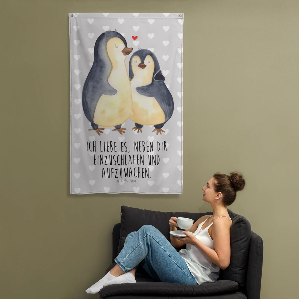 Tapestry penguins Fall asleep Decoration, Tapestry, Wall hanging, Boho, Love, Loving, Two, Together, Marriage, Engagement, Proposal of marriage, Love gift, gift for her, gift for him, anniversary gift, Valentine&#39;s Day Gift for Women Love Gift Anniversary Wedding Anniversary Party Favor Gift for Girlfriend Gift for Partner Boyfriend Gift Token of Love for Men for Husband