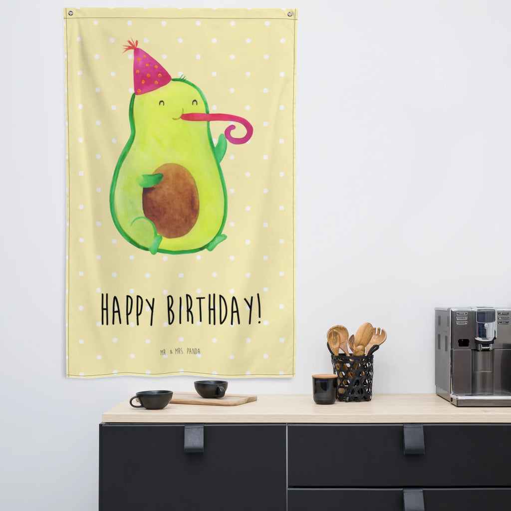 Wandteppich Avocado Birthday Wanddeko, Wandbehang, Schmuck-Wandbehang, Wand Deko, Wandbild, Textil-Kunst, Tapestry, Dekoration, Wandtuch, Tapisserie, Kinderzimmer Wand, Boho, Kinderzimmer, Kinderzimmer Deko, Kinderzimmer Wanddeko, Wandteppich, Avocado, Veggie, Vegan, Gesund