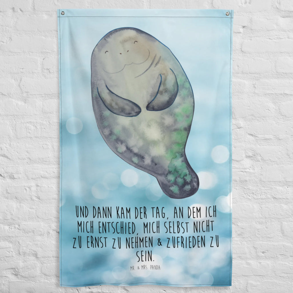 Wandteppich Seekuh happy Wandbild, Schmuck-Wandbehang, Wandteppich, Textil-Kunst, Tapisserie, Wandtuch, Kinderzimmer Wand, Kinderzimmer Wanddeko, Wand Deko, Boho, Wandbehang, Kinderzimmer Deko, Tapestry, Meer, Urlaub, Meerestiere, Seekuh, Freundin, Neuanfang, Respekt, Seekühe, Liebeskummer, Neustart, Achtsamkeit, Zufrieden, Selbstliebe