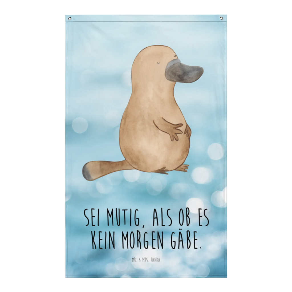 Tapestry platypus courage Tapestry, Boho, Wall hanging, Decoration, Seafood, aquatic animals, ocean, sea, fish, shells, corals, reef, whale, narwhal, sea urchin, lobster, platypus, turtle, manatee, crocodile, orca, shrimp, gifts for seafood lovers, water world, underwater animals, underwater world, vacation, deep sea, seafood fans, gift ideas, seafood decoration, seafood posters, Raodtrip, motivation, brave, training, world trip, wisdom, Platypus, office, work, courage, new beginning, new start