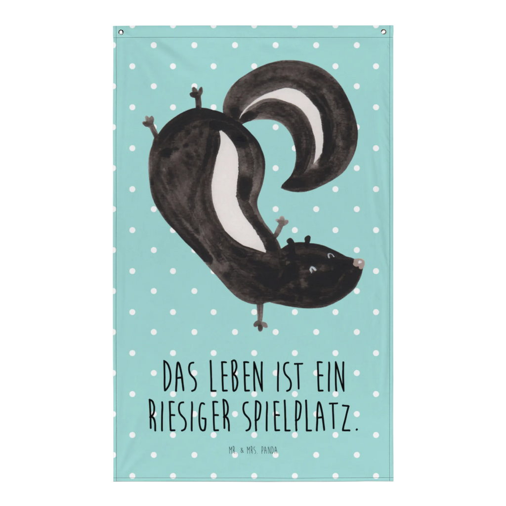 Wandteppich Stinktier Handstand Kinderzimmer Deko, Kinderzimmer Wanddeko, Wandbehang, Kinderzimmer Wand, Boho, Wandtuch, Schmuck-Wandbehang, Wand Deko, Wandteppich, Wandbild, Textil-Kunst, Tapisserie, Tapestry, Stinktier, Skunk, Kind, Stinki, Raubtier, Spielplatz, Verpielt, Wildtier, Stinker