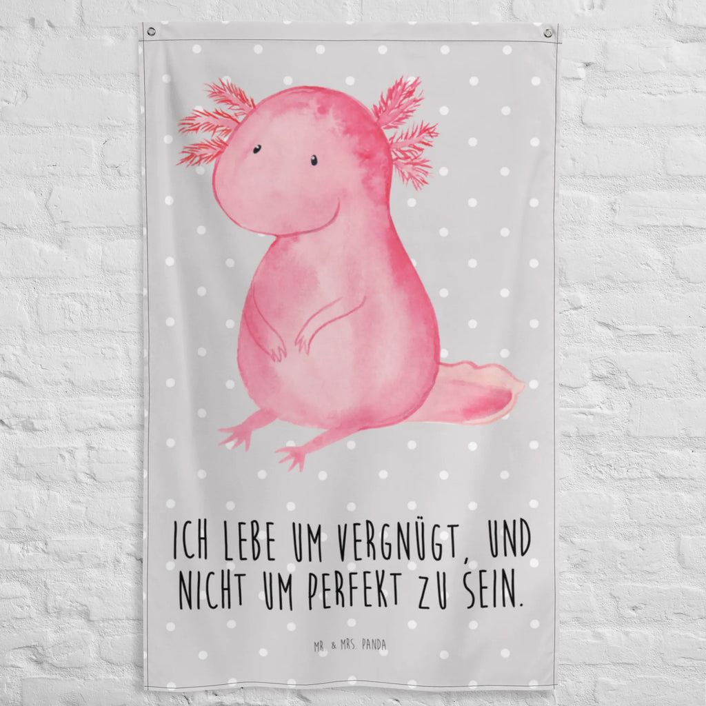 Tapestry axolotl zero Tapestry, Decoration, Wall hanging, Boho, Axolotl, Axelotl, marine animals, Mexican walking fish, salamander, lifestyle, love, cheerful, happy, Axolot, girlfriend, wisdom, contented, worldly wisdom