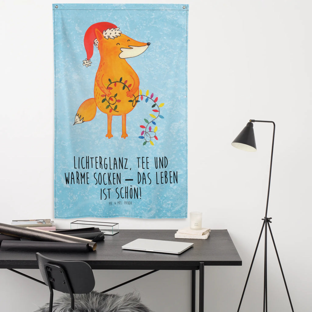 Tapestry Fox Christmas Tapestry, Wall hanging, Boho, Decoration, Winter, Christmas, Christmas time, snow, Gift Christmas, Saying beautiful, Santa Claus, Christmas Eve, Fox, Foxes