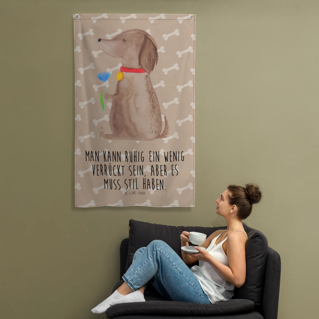 Tapestry Dog flower Tapestry, Wandbehang, Textil-Kunst, Wand Deko, Kinderzimmer Wand, Wandbild, Kinderzimmer Wanddeko, Tapisserie, Wandteppich, Wandtuch, Boho, Kinderzimmer Deko, Schmuck-Wandbehang, Sprüche, Hund, Hunderasse, Hundebesitzer, Hundemotiv, Haustier, Tierliebhaber, Hunde, Frauchen, Hundeliebe