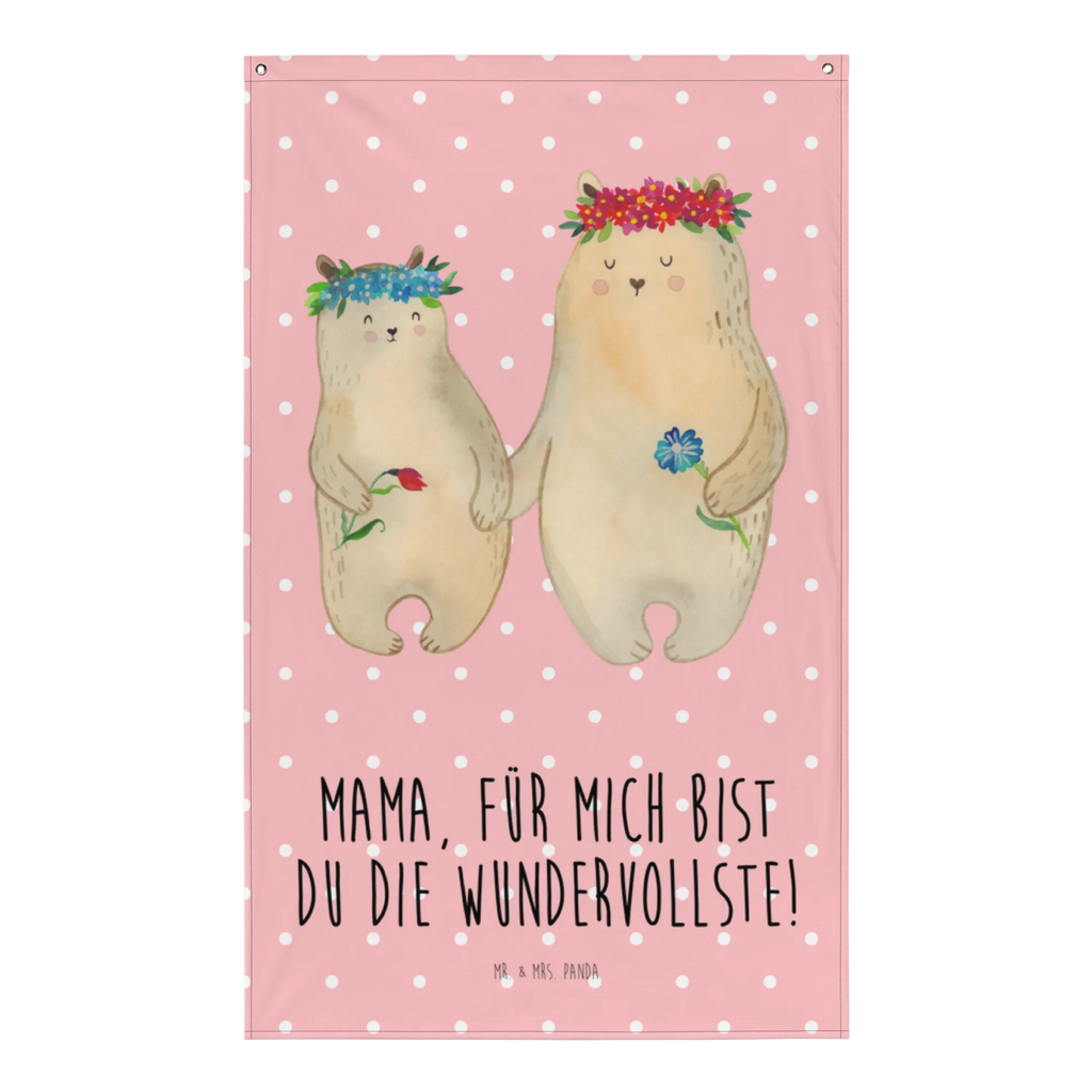 Wandteppich Bären mit Blumenkranz Kinderzimmer Wanddeko, Schmuck-Wandbehang, Textil-Kunst, Wandbehang, Kinderzimmer Deko, Wandtuch, Wandteppich, Wandbild, Tapestry, Boho, Wand Deko, Tapisserie, Kinderzimmer Wand, Oma, Opa, Muttertag, Familie, Schwester, Bruder, Vatertag, Mama, Papa, Bären, Mutti, Tochter, Töchter, Lieblingsmama, Bär, Kinder, Kind, Mami, Vorbild, Mutter, Weltbeste Mama, Beste Mutter, Lieblingsmensch, Geschenk Mama. Muttertag, Family