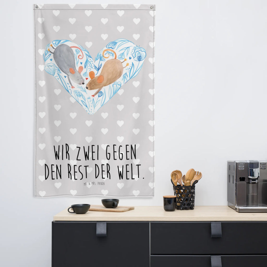 Tapestry Mice heart Kinderzimmer Wand, Wand Deko, Tapisserie, Kinderzimmer Wanddeko, Wandbehang, Boho, Wandtuch, Wandteppich, Schmuck-Wandbehang, Wandbild, Kinderzimmer Deko, Tapestry, Textil-Kunst, Freundin, Freund, Liebe, Liebesgeschenk, Jahrestag, Verlobung, Partner, Ehemann, Ehefrau, Heiraten, Heiratsantrag, Hocheitstag, Liebesbeweis, Maus, Mäuse, Geschenk für Zwei, Gemeinsamkeit, Hochzeit, Lieblingsmensch, Liebesbotschaft, Love