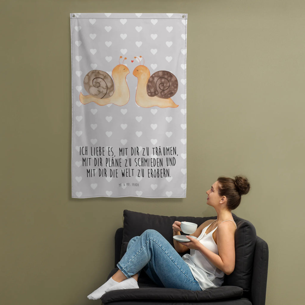 Tapestry Snails in love Wandteppich, Wandbehang, Wandtuch, Tapisserie, Boho, Wandbild, Kinderzimmer Deko, Kinderzimmer Wand, Textil-Kunst, Wand Deko, Schmuck-Wandbehang, Kinderzimmer Wanddeko, Tapestry, Freundin, Freund, Liebe, Liebesgeschenk, Jahrestag, Verlobung, Partner, Ehemann, Ehefrau, Heiraten, Heiratsantrag, Hocheitstag