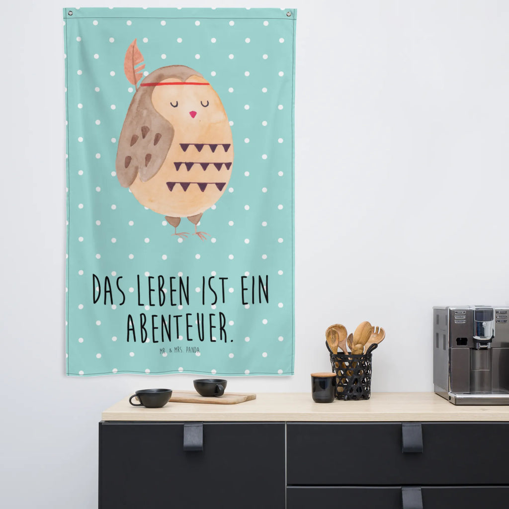 Wandteppich Eule Federschmuck Kinderzimmer Deko, Schmuck-Wandbehang, Wandtuch, Wand Deko, Wandbild, Wandteppich, Kinderzimmer Wanddeko, Kinderzimmer Wand, Tapestry, Wandbehang, Boho, Tapisserie, Textil-Kunst, Eule, Das Leben Ist Ein Abenteuer, Owl, Reisespruch, Dekoration, Eule Deko, Federschmuck