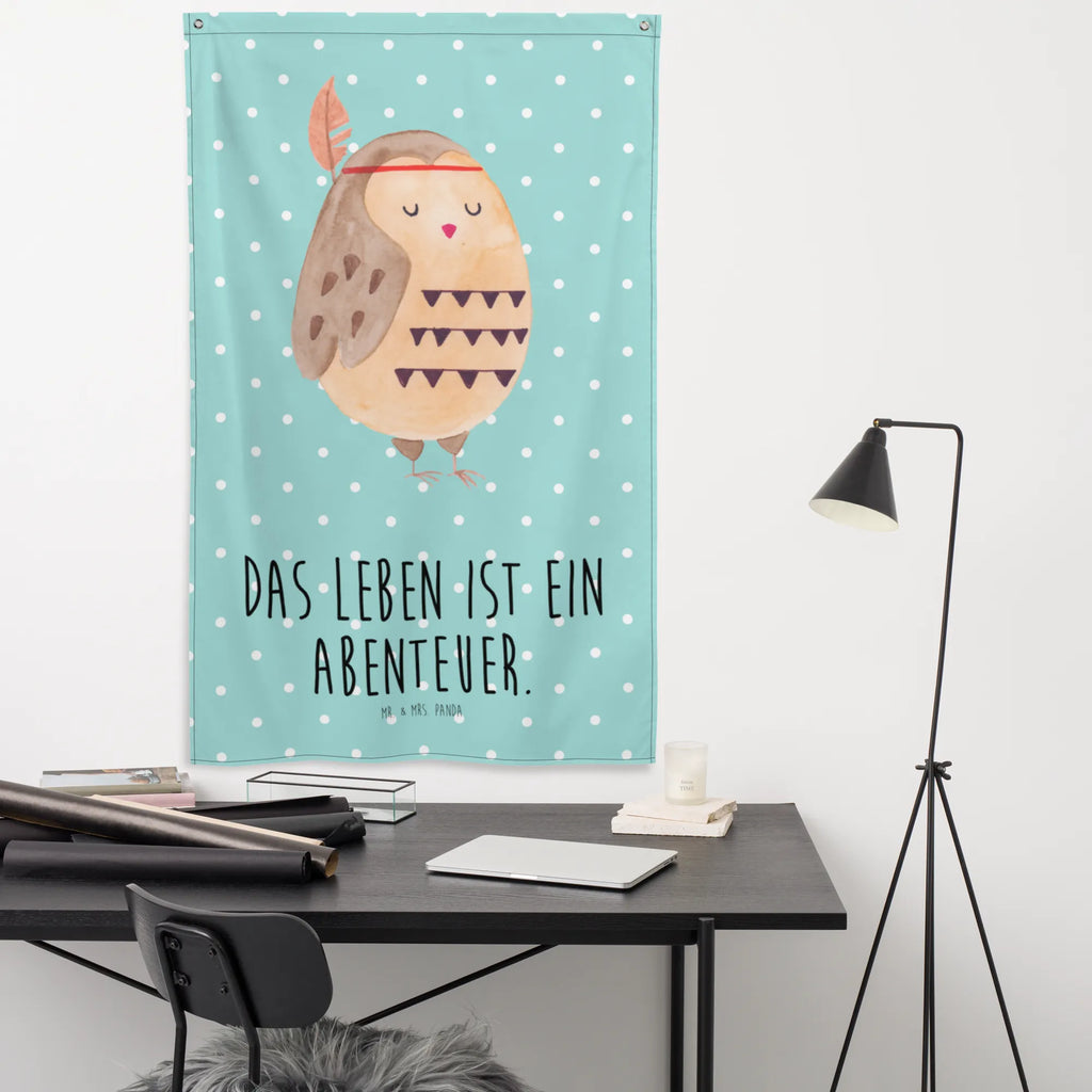 Wandteppich Eule Federschmuck Kinderzimmer Deko, Schmuck-Wandbehang, Wandtuch, Wand Deko, Wandbild, Wandteppich, Kinderzimmer Wanddeko, Kinderzimmer Wand, Tapestry, Wandbehang, Boho, Tapisserie, Textil-Kunst, Eule, Das Leben Ist Ein Abenteuer, Owl, Reisespruch, Dekoration, Eule Deko, Federschmuck