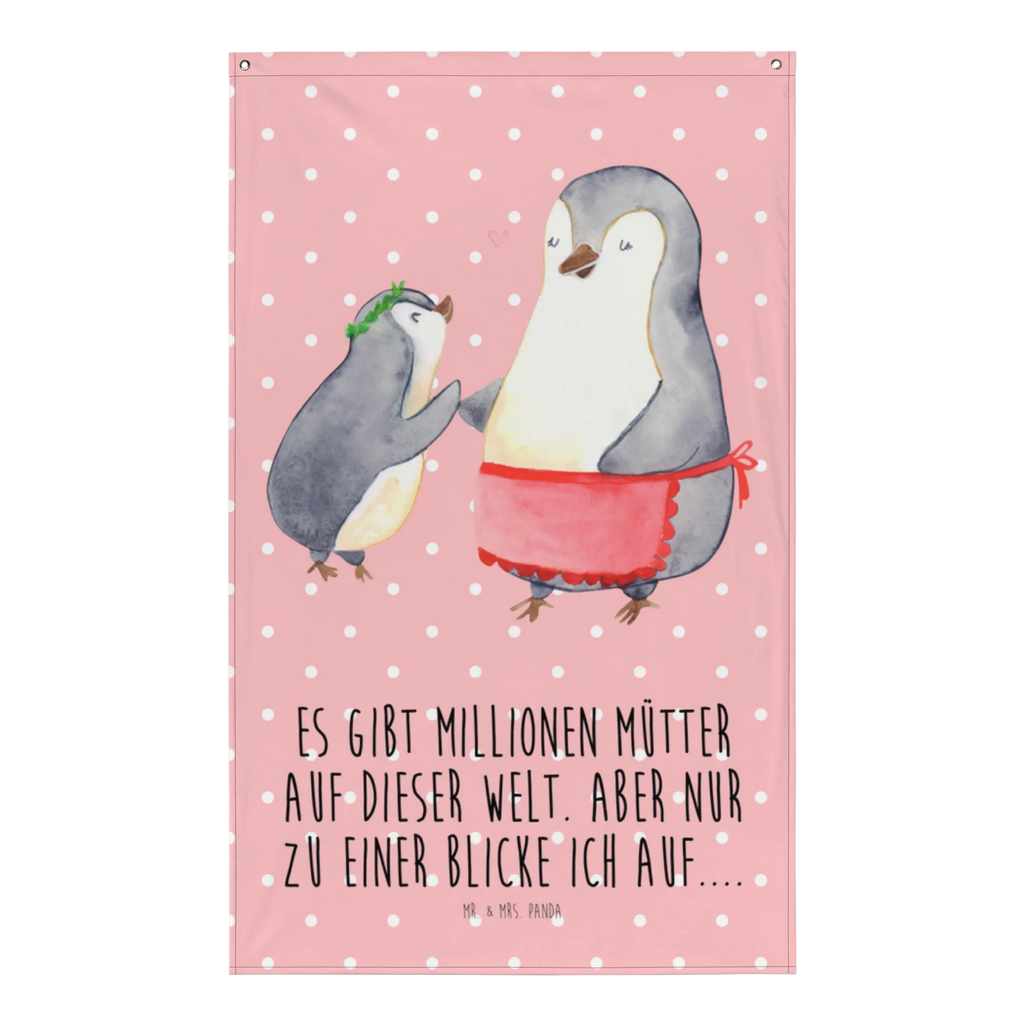 Wandteppich Pinguin mit Kind Kinderzimmer Wand, Kinderzimmer Deko, Textil-Kunst, Wandteppich, Wandbehang, Schmuck-Wandbehang, Kinderzimmer Wanddeko, Wandtuch, Boho, Tapestry, Tapisserie, Wandbild, Wand Deko, Oma, Opa, Muttertag, Familie, Schwester, Bruder, Vatertag, Mama, Papa, Mutter, Geschenk, Geburststag, Mutti, Mami