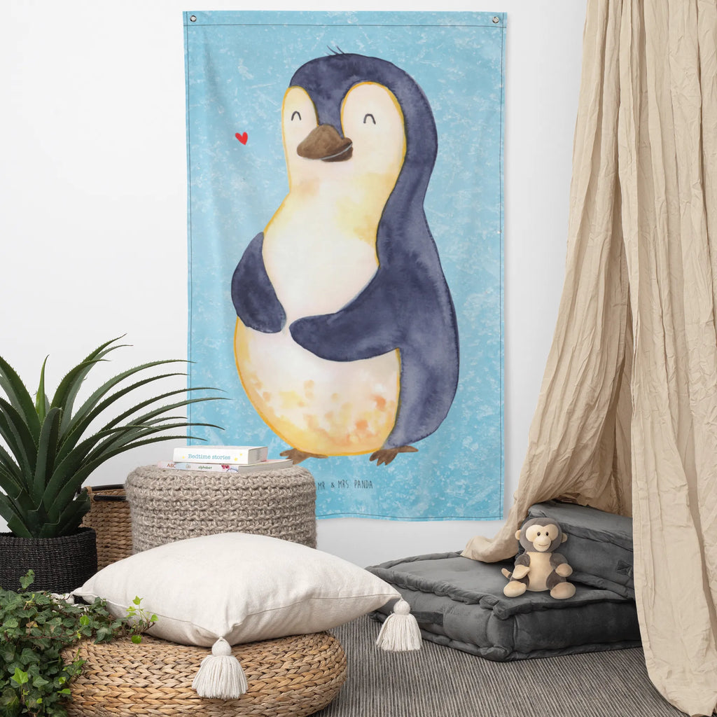 Wandteppich Pinguin Diät Wandbild, Wanddeko, Dekoration, Kinderzimmer Wand, Kinderzimmer Deko, Textil-Kunst, Schmuck-Wandbehang, Boho, Wand Deko, Wandbehang, Wandtuch, Kinderzimmer Wanddeko, Wandteppich, Tapestry, Tapisserie, Kinderzimmer, Pinguin, Selbstrespekt, Abnehmen, Gewicht, Motivation, Pinguine, Diät, Körperliebe, Abspecken, Selbstliebe