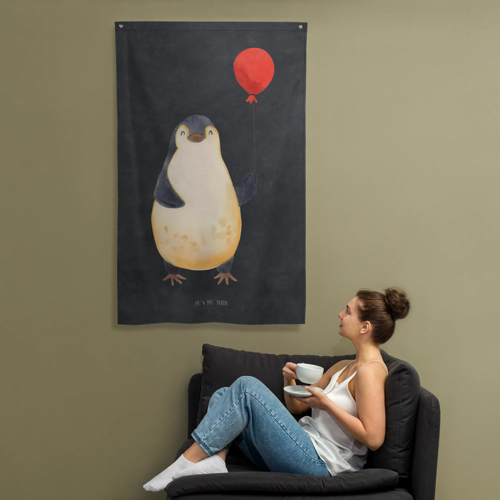 Wandteppich Pinguin Luftballon Kinderzimmer Wand, Wandbild, Tapestry, Tapisserie, Textil-Kunst, Kinderzimmer Deko, Schmuck-Wandbehang, Boho, Wandteppich, Wanddeko, Wandtuch, Wand Deko, Wandbehang, Dekoration, Kinderzimmer, Kinderzimmer Wanddeko, Pinguin, Geschenkidee, beste Freundin, Liebe, Geschenk Freundin, neues Leben, Luftballon, Lebenslust, Tagträume, Motivation, Pinguine, Neustart, Glück