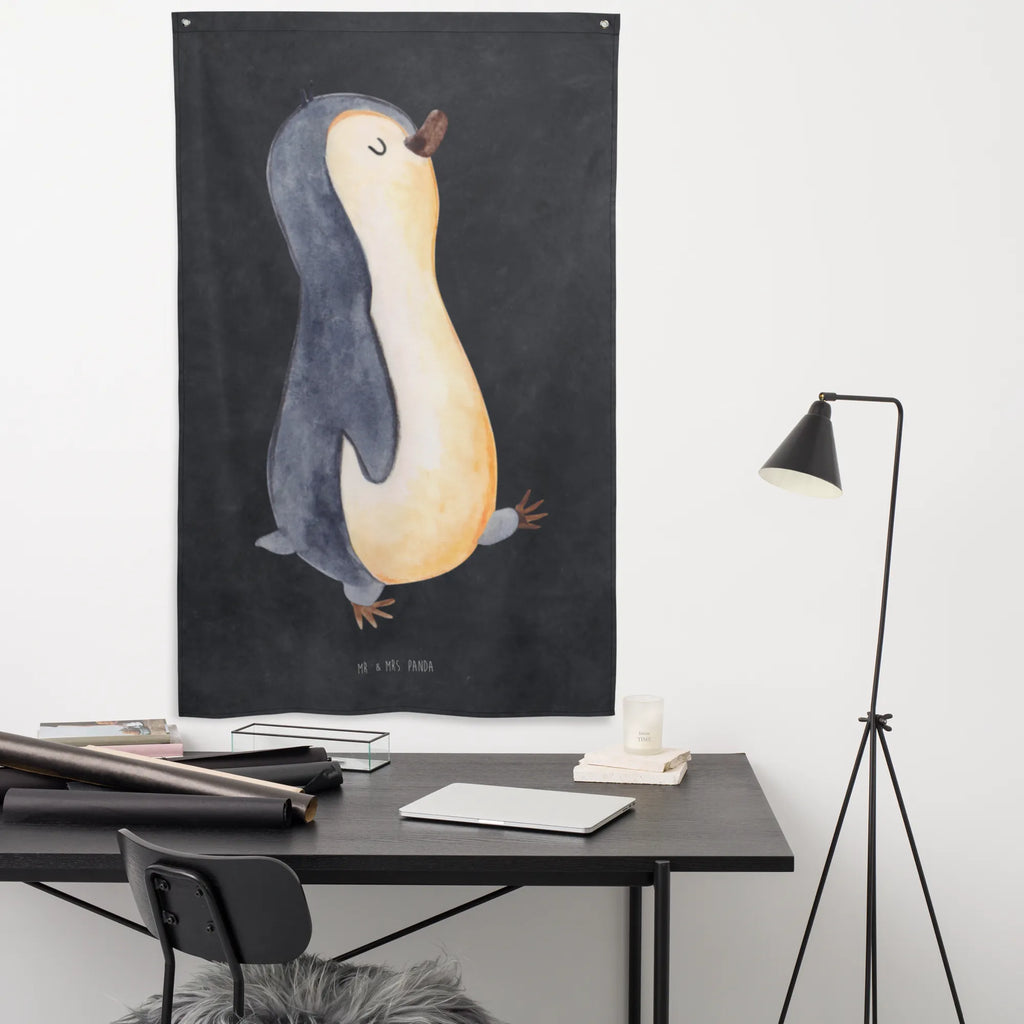 Wandteppich Pinguin marschierend Wandbehang, Wand Deko, Boho, Kinderzimmer Wanddeko, Wandtuch, Wandbild, Tapisserie, Kinderzimmer Deko, Schmuck-Wandbehang, Tapestry, Textil-Kunst, Kinderzimmer Wand, Wandteppich, Pinguin, Bruder, Frühaufsteher, Langschläfer, Pinguine, Schwester, Familie