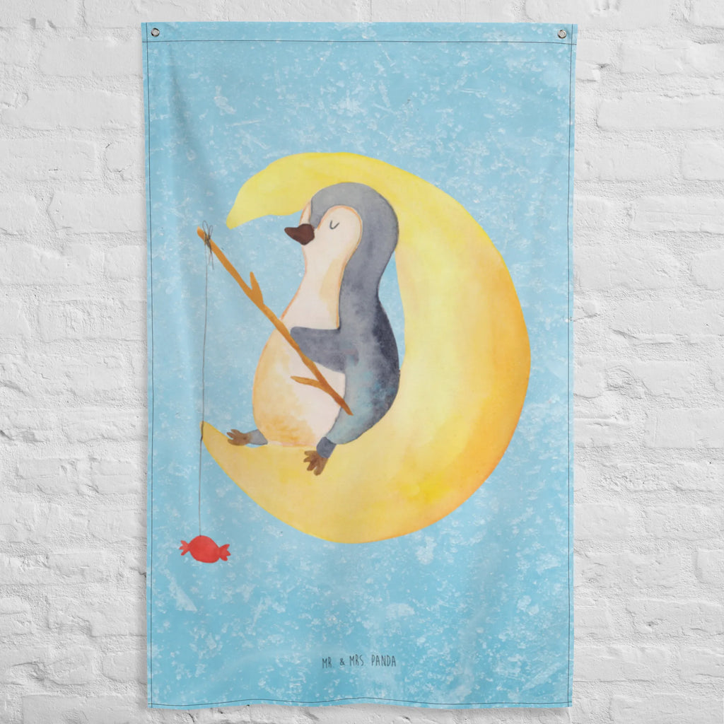 Wandteppich Pinguin Mond Wandtuch, Wandbild, Kinderzimmer Wand, Schmuck-Wandbehang, Tapestry, Boho, Kinderzimmer Wanddeko, Kinderzimmer Deko, Textil-Kunst, Wandteppich, Wand Deko, Tapisserie, Wandbehang, Pinguin, Einschlafen, Gästezimmer, Schlafstörungen, schlafen, Spruch, Pinguine, Nachtruhe, Schlafzimmer