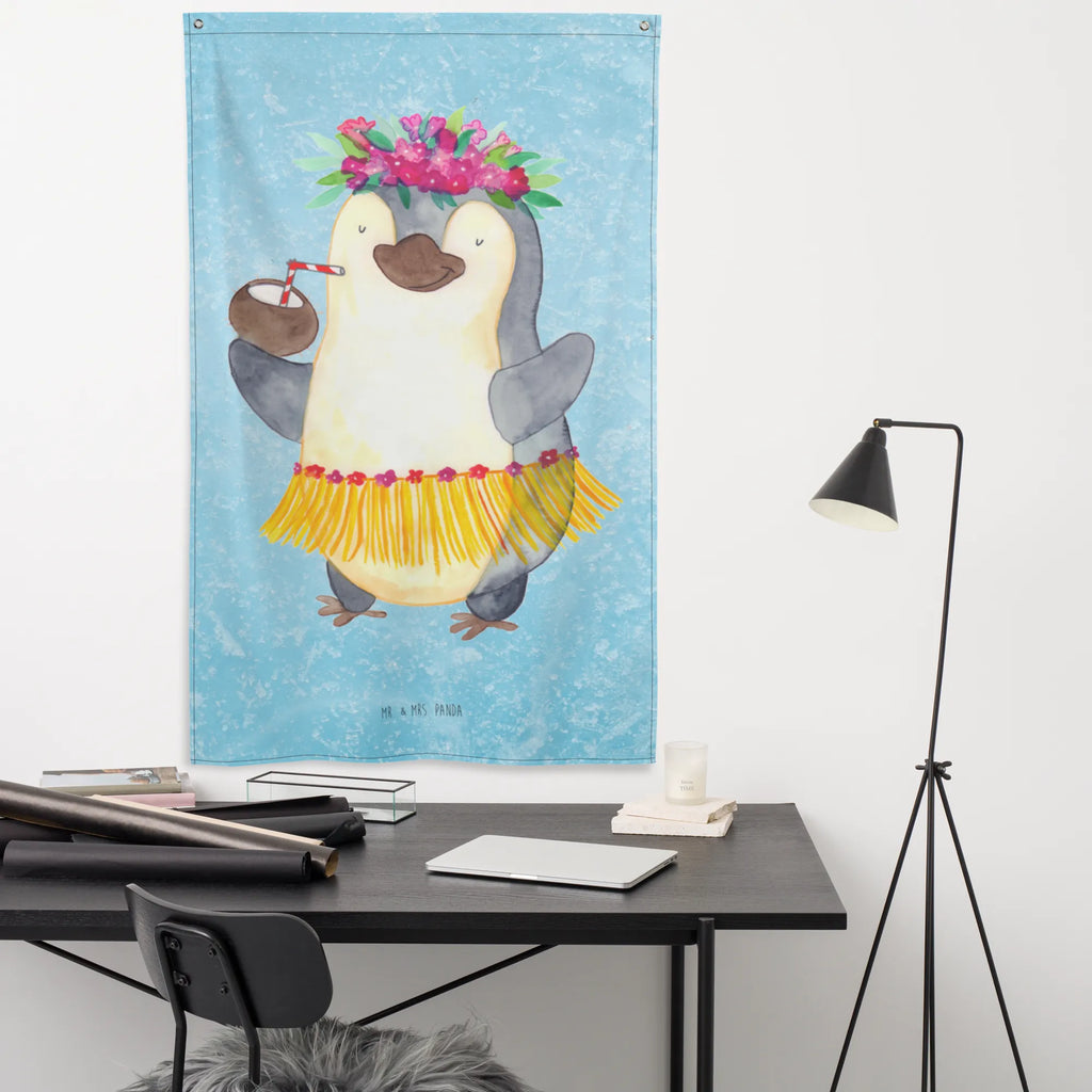 Tapestry Penguin coconut Schmuck-Wandbehang, Kinderzimmer Wanddeko, Textil-Kunst, Tapestry, Wandtuch, Tapisserie, Wandbehang, Dekoration, Wand Deko, Kinderzimmer Deko, Wanddeko, Kinderzimmer Wand, Boho, Wandbild, Wandteppich, Kinderzimmer, Pinguin, Urlaub, Kokosnuss, Hawaii, Aloha, Pinguine