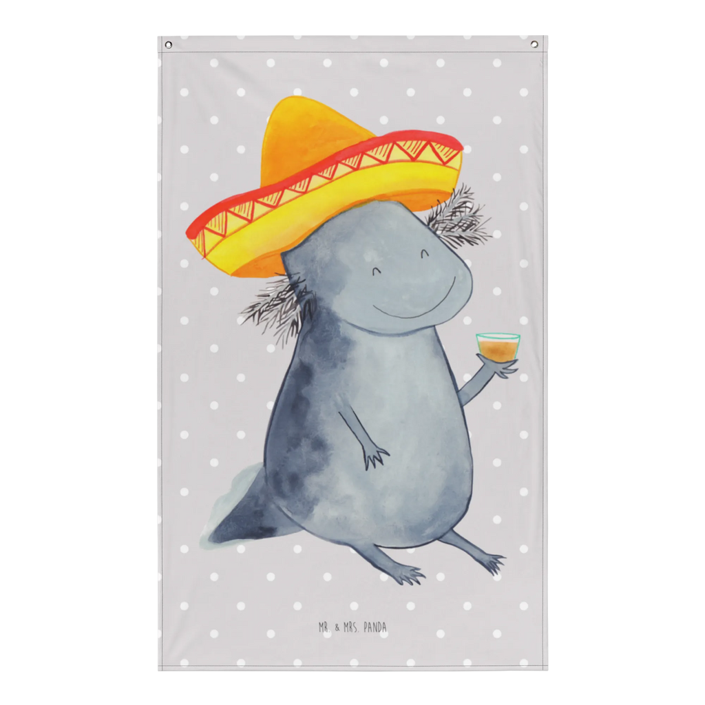 Tapestry axolotl tequila Decoration, Wall hanging, Tapestry, Boho, Axolotl, Axelotl, marine animals, Mexican walking fish, salamander, Axolot, Motivation, Amphibian, Fire Dragon, Fire Salamander, Mexico, Tequila, Saying, Sombrero, Lemon, Tail Lurch