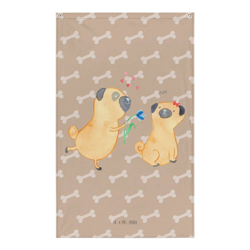 Tapestry pug In love Wandbehang, Schmuck-Wandbehang, Kinderzimmer Wanddeko, Wanddeko, Dekoration, Wandbild, Kinderzimmer Wand, Kinderzimmer Deko, Wandtuch, Tapestry, Kinderzimmer, Wandteppich, Tapisserie, Wand Deko, Textil-Kunst, Boho, Hund, Hundemotiv, Haustier, Hunderasse, Tierliebhaber, Hundebesitzer, Sprüche, verliebt, Mops, Liebesspruch. Verlobt, Partner, Hundeliebe, Geschenk Freund, Liebe, Möpse