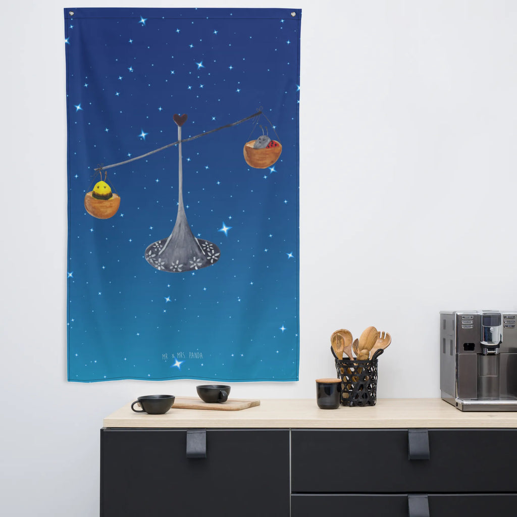 Tapestry Star sign Scale Wall hanging, Decoration, Tapestry, Boho, constellations, birthdays, astrology, zodiac, date of birth, month of birth, bee, Libra gift, birthday September, Libra zodiac sign, bumble bee, gift September, ladybird, birthday October, gift October, balance, Libra