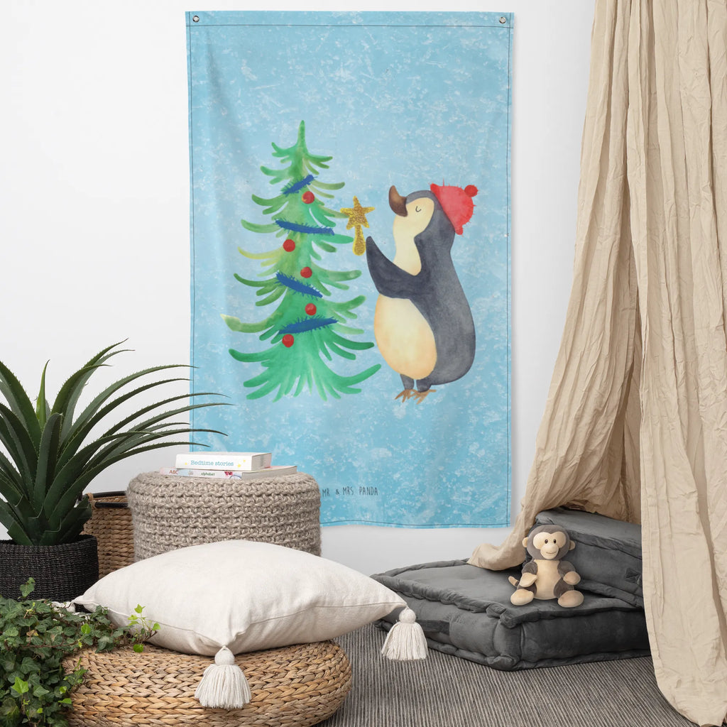 Tapestry penguin Christmas tree Dekoration, Tapestry, Wandbehang, Wandtuch, Wand Deko, Tapisserie, Kinderzimmer Wand, Schmuck-Wandbehang, Kinderzimmer Deko, Wanddeko, Wandbild, Wandteppich, Kinderzimmer Wanddeko, Boho, Kinderzimmer, Textil-Kunst, Winter, Weihnachten, Weihnachtsdeko, Nikolaus, Advent, Heiligabend, Wintermotiv, Pinguin