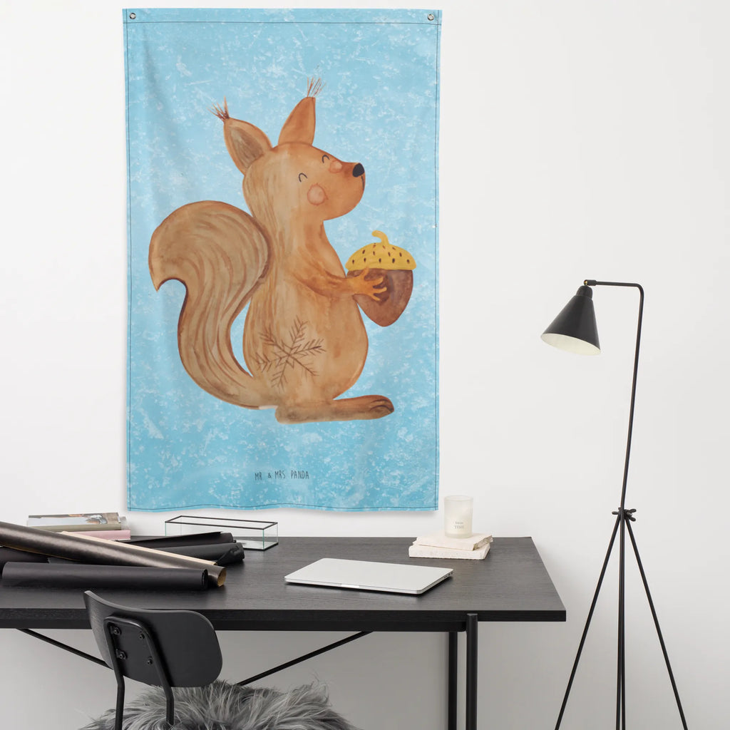 Tapestry Squirrel Christmas Tapestry, Decoration, Wall hanging, Boho, Winter, Christmas, Christmas time, snow, New Year, Christmas Greeting, Happy New Year, Bird, Merry Christmas, Xmas, Christmas Theme