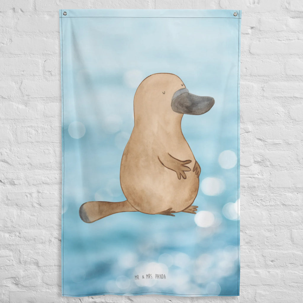 Tapestry platypus courage Tapestry, Boho, Wall hanging, Decoration, Seafood, aquatic animals, ocean, sea, fish, shells, corals, reef, whale, narwhal, sea urchin, lobster, platypus, turtle, manatee, crocodile, orca, shrimp, gifts for seafood lovers, water world, underwater animals, underwater world, vacation, deep sea, seafood fans, gift ideas, seafood decoration, seafood posters, Raodtrip, motivation, brave, training, world trip, wisdom, Platypus, office, work, courage, new beginning, new start