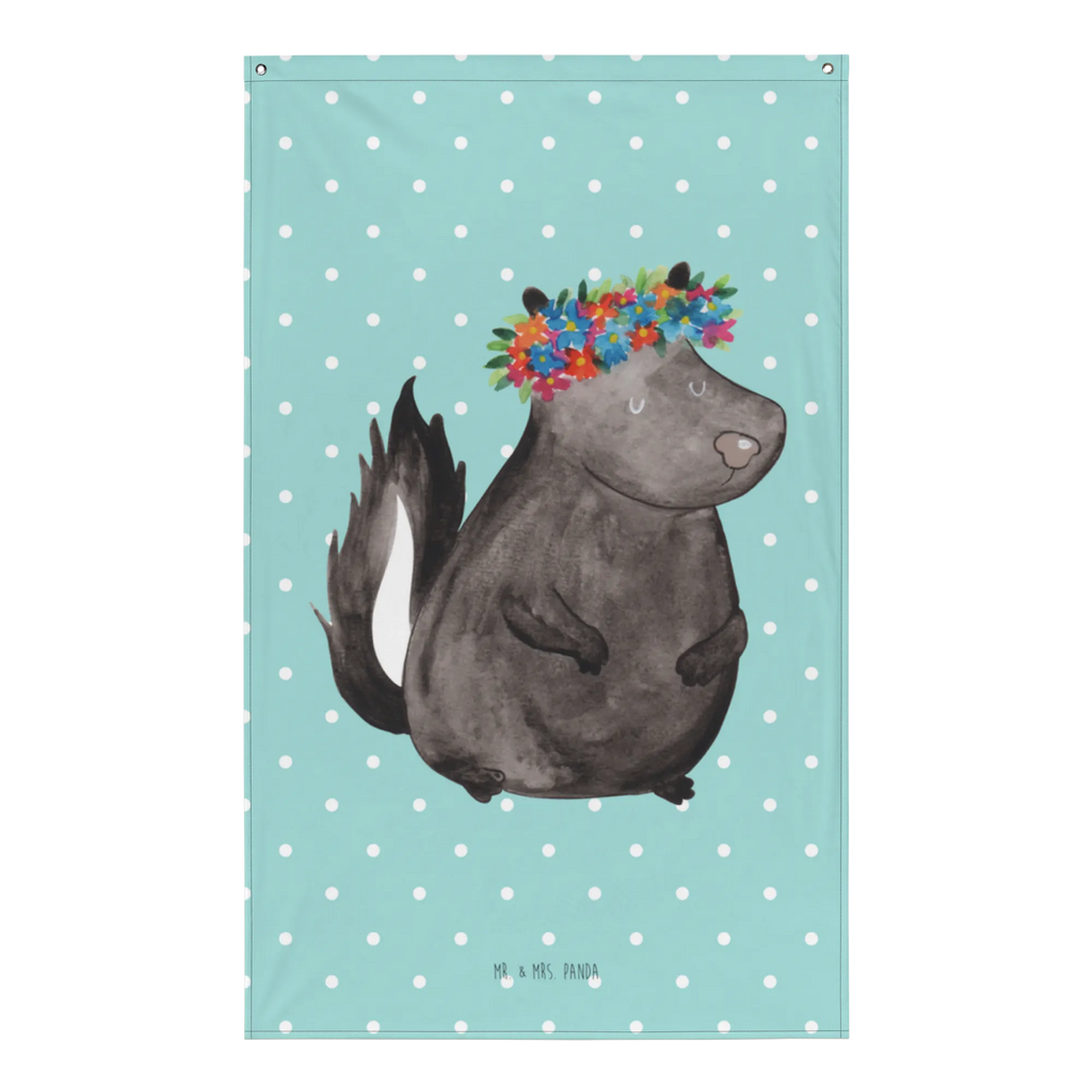 Tapestry skunk Girl Schmuck-Wandbehang, Tapisserie, Wandteppich, Kinderzimmer, Wandbehang, Kinderzimmer Wanddeko, Wand Deko, Dekoration, Kinderzimmer Deko, Textil-Kunst, Boho, Wandbild, Wandtuch, Tapestry, Wanddeko, Kinderzimmer Wand, Stinktier, Skunk, Stinki, Stinker, Namaste, Raubtier, Wildtier, Yoga