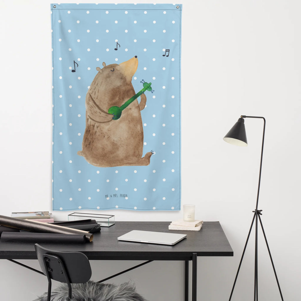 Wandteppich Bär Lied Wandbehang, Kinderzimmer Deko, Kinderzimmer Wand, Wandtuch, Wandteppich, Boho, Kinderzimmer Wanddeko, Tapestry, Wandbild, Textil-Kunst, Wand Deko, Schmuck-Wandbehang, Tapisserie, Teddy, Bär, Teddybär, Lied, Liebeslied, Valentine, Song, Partner, Geschenk, Herz, Liebe, Bärchen, Freundin, Valentinstag, Bear, Frau, Spruch