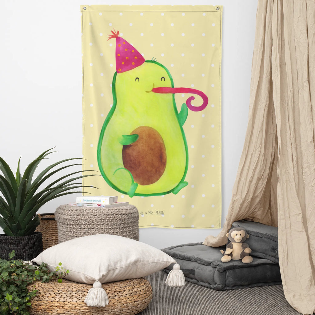 Wandteppich Avocado Party Time Wandtuch, Boho, Wandbehang, Kinderzimmer Deko, Wandteppich, Kinderzimmer Wand, Wandbild, Tapisserie, Wand Deko, Textil-Kunst, Kinderzimmer, Kinderzimmer Wanddeko, Wanddeko, Dekoration, Tapestry, Schmuck-Wandbehang, Avocado, Veggie, Vegan, Gesund