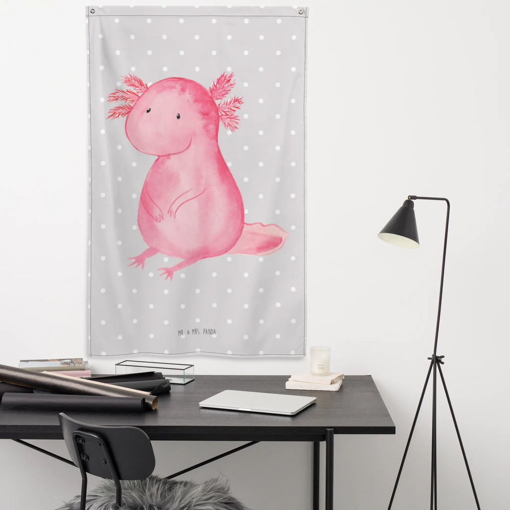 Tapestry axolotl zero Tapestry, Decoration, Wall hanging, Boho, Axolotl, Axelotl, marine animals, Mexican walking fish, salamander, lifestyle, love, cheerful, happy, Axolot, girlfriend, wisdom, contented, worldly wisdom