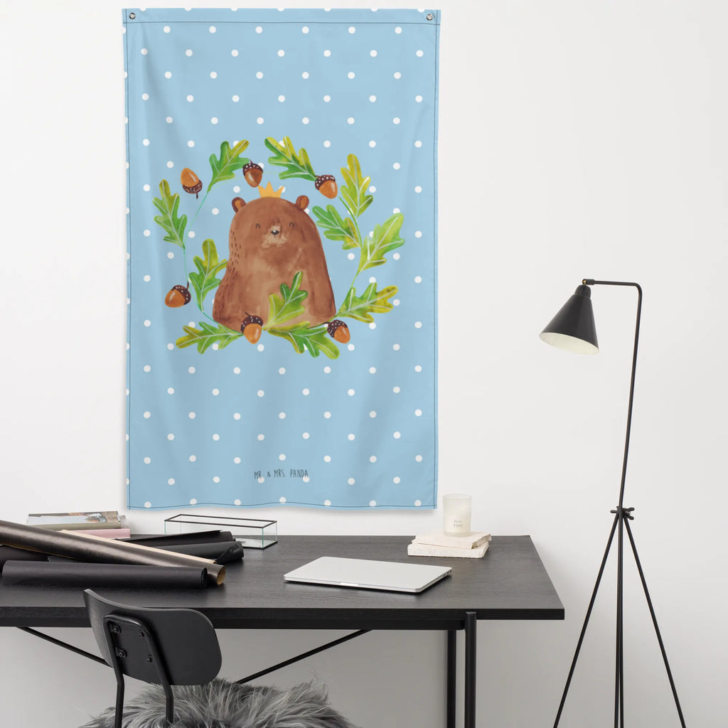 Wandteppich Bär König Wandteppich, Textil-Kunst, Wandbehang, Kinderzimmer Wand, Tapisserie, Boho, Kinderzimmer Wanddeko, Tapestry, Kinderzimmer Deko, Wandbild, Wandtuch, Schmuck-Wandbehang, Wand Deko, Teddy, Bär, Teddybär, Vatertag, Papi, Bester Vater, Dad, Papa, Vater, Papa Bär, Bester Papa, Weltbester Papa, Daddy