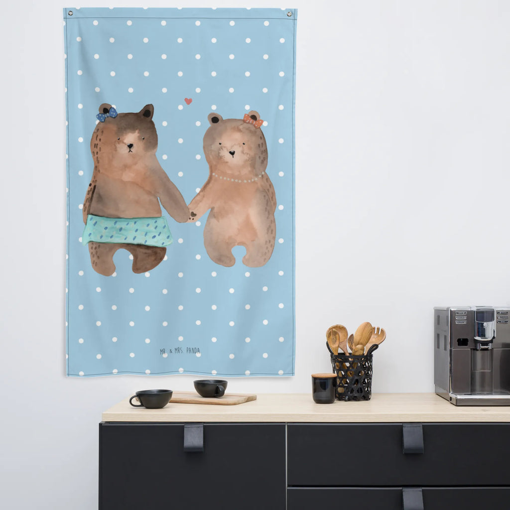 Tapestry bear Girlfriend Schmuck-Wandbehang, Wandteppich, Wand Deko, Wandbehang, Tapisserie, Boho, Textil-Kunst, Kinderzimmer Wanddeko, Kinderzimmer Deko, Wandbild, Tapestry, Wandtuch, Kinderzimmer Wand, Teddy, Bär, Teddybär, Bär Freundin Beste Freund Liebe Liebesbeweis Verliebt Kumpel Kumpeliene
