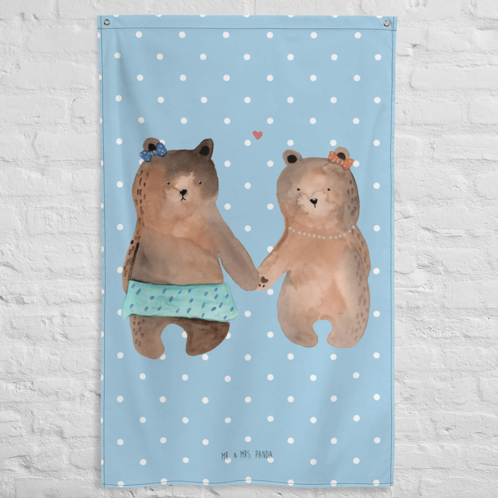 Tapestry bear Girlfriend Schmuck-Wandbehang, Wandteppich, Wand Deko, Wandbehang, Tapisserie, Boho, Textil-Kunst, Kinderzimmer Wanddeko, Kinderzimmer Deko, Wandbild, Tapestry, Wandtuch, Kinderzimmer Wand, Teddy, Bär, Teddybär, Bär Freundin Beste Freund Liebe Liebesbeweis Verliebt Kumpel Kumpeliene
