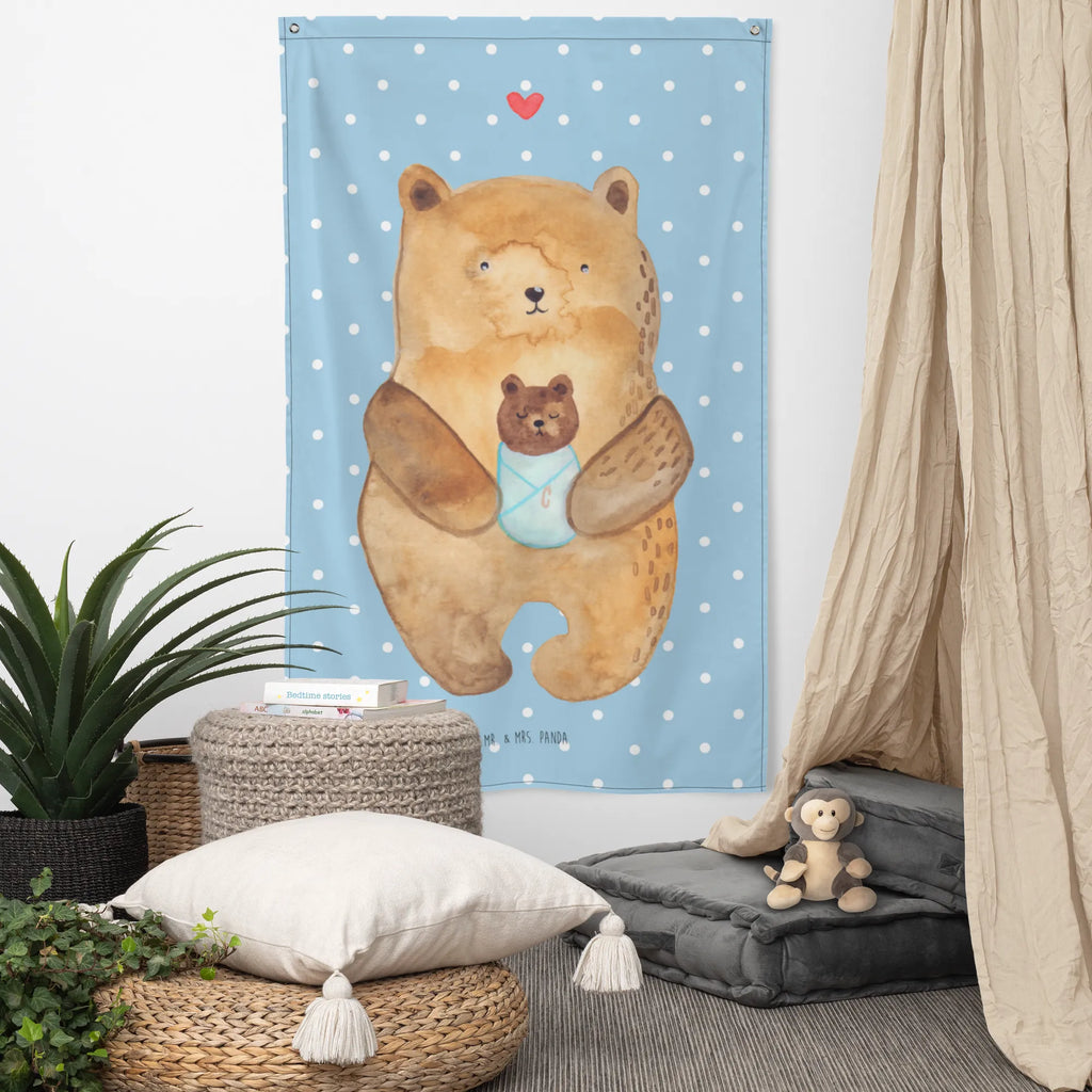 Tapestry bear infant Boho, Schmuck-Wandbehang, Kinderzimmer Deko, Textil-Kunst, Tapestry, Kinderzimmer Wanddeko, Wanddeko, Wandbild, Tapisserie, Kinderzimmer, Kinderzimmer Wand, Dekoration, Wand Deko, Wandtuch, Wandteppich, Wandbehang, Bär, Teddy, Teddybär, Eltern, Neffe, Nichte, Geburtstag, Geburt, Taufe, Enkelin, Täufling, Glückwunsch, Enkel, Baby, Mutter