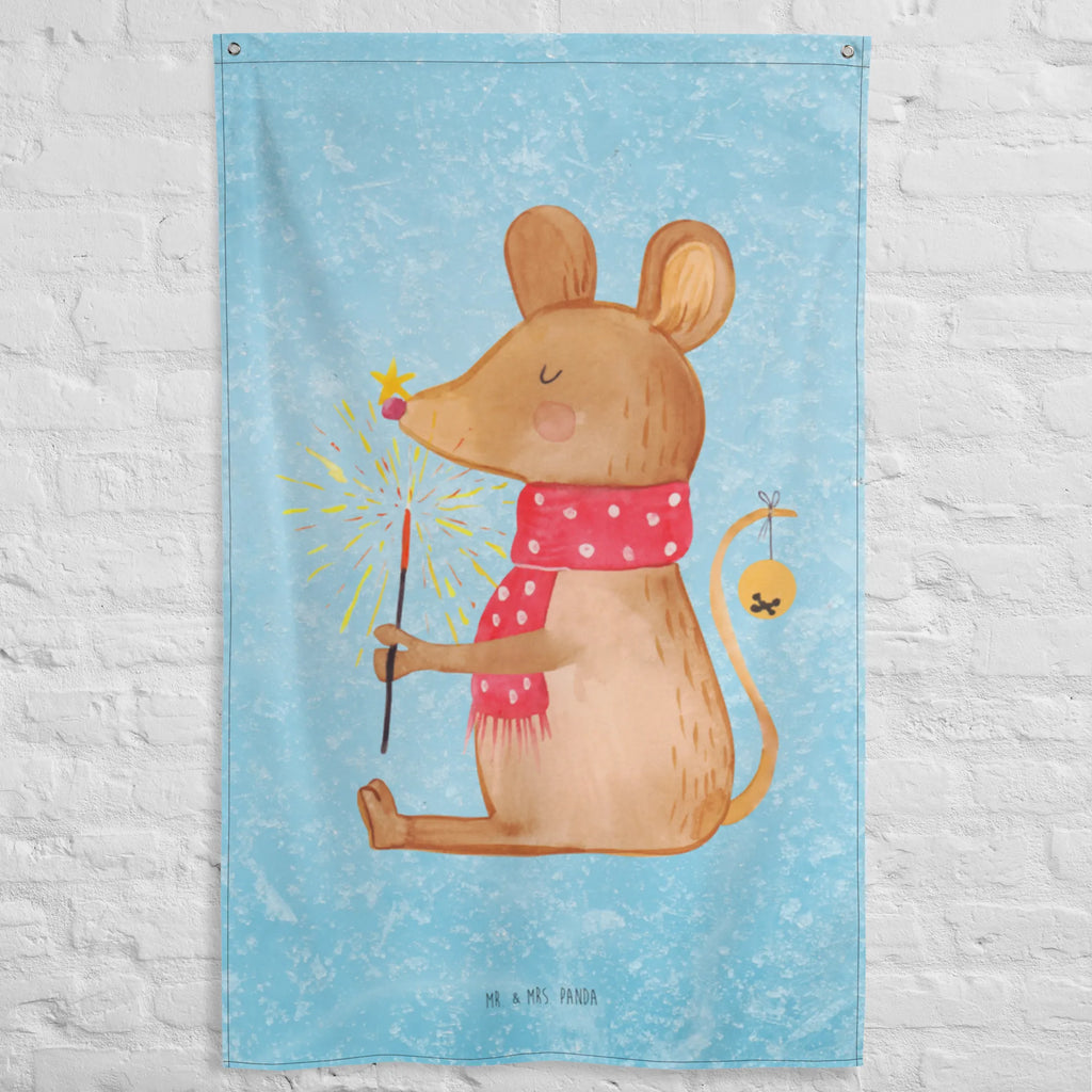 Tapestry Mouse Christmas Tapestry, Decoration, Boho, Wall hanging, Winter, Christmas, Christmas time, snow, mouse, christmas, christmas greeting, merry christmas, christmas motive, christmas miracle
