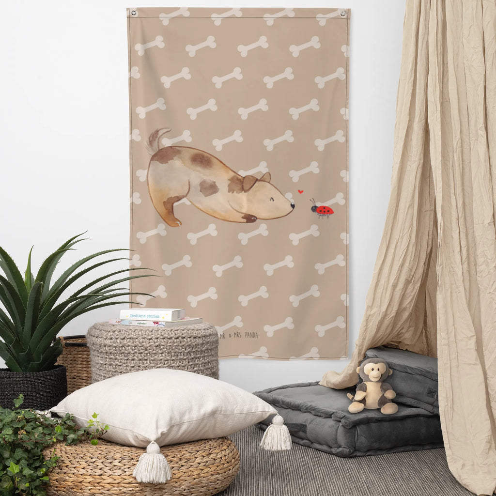 Tapestry Dog ladybug Wandbild, Wandtuch, Wandbehang, Wanddeko, Kinderzimmer Wand, Schmuck-Wandbehang, Kinderzimmer, Wand Deko, Dekoration, Tapestry, Wandteppich, Textil-Kunst, Tapisserie, Kinderzimmer Wanddeko, Boho, Kinderzimmer Deko, Hund, Hundemotiv, Haustier, Hunderasse, Tierliebhaber, Hundebesitzer, Sprüche, Marienkäfer, Hundespruch, Mischling, Hunde, Mischlinghund