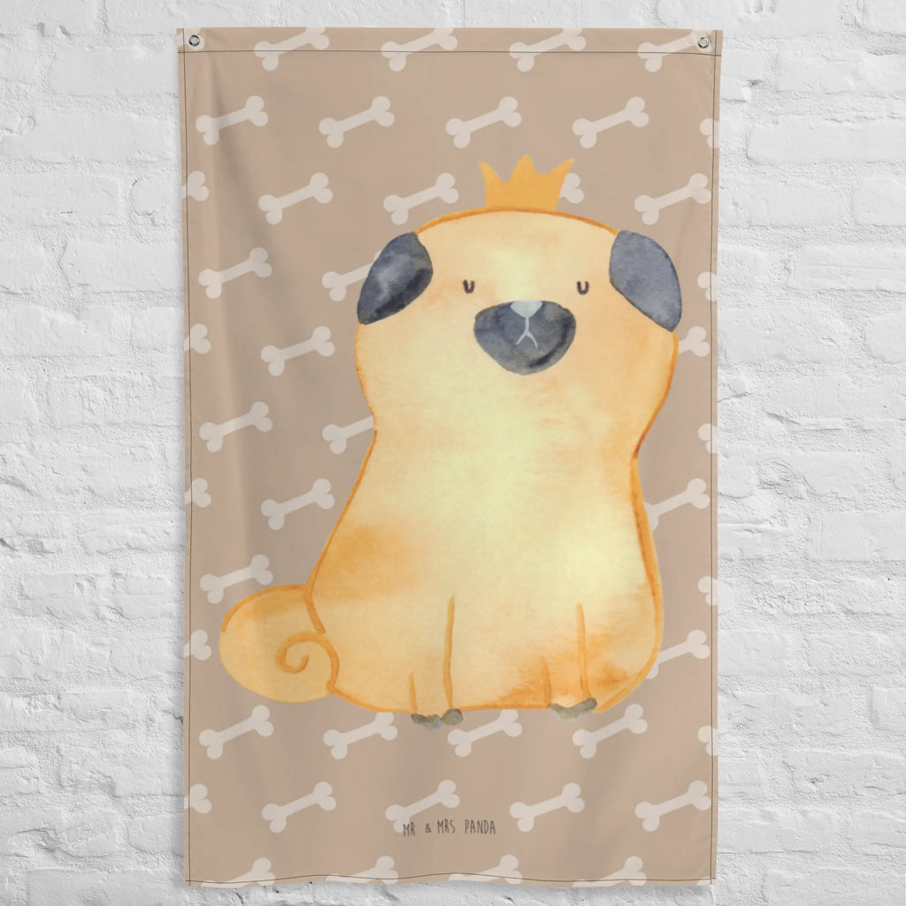 Wandteppich Mops Krone Wandtuch, Wand Deko, Kinderzimmer Deko, Tapisserie, Boho, Wandteppich, Textil-Kunst, Kinderzimmer Wand, Wandbehang, Wandbild, Tapestry, Schmuck-Wandbehang, Kinderzimmer Wanddeko, Sprüche, Hund, Hunderasse, Hundebesitzer, Hundemotiv, Haustier, Tierliebhaber, Allergisch, Lustig, Hundebesitzer. Spruch, Mops, Hausregel, Kinderlos