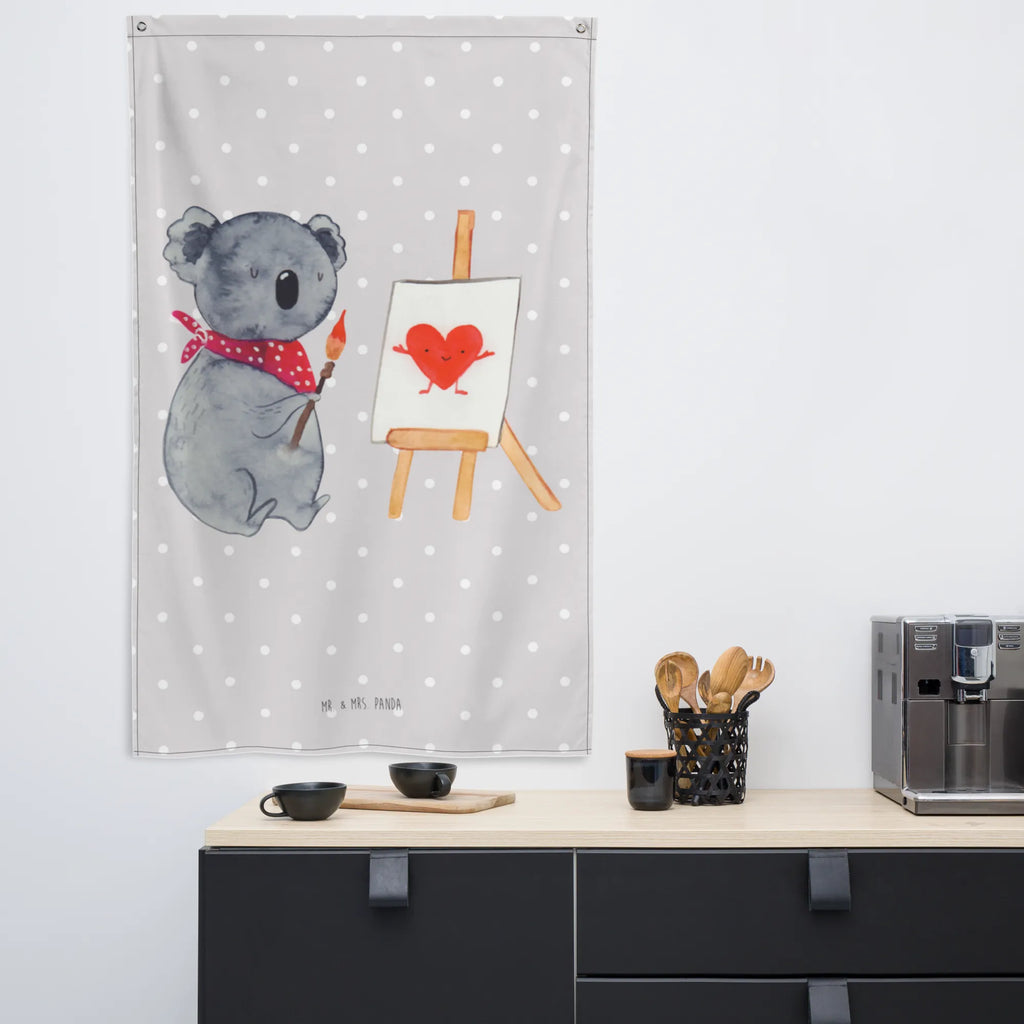 Tapestry Koala bear Artist Boho, Tapestry, Decoration, Wall hanging, Koala, love, feelings, drawing, love gift, proof of love, artist