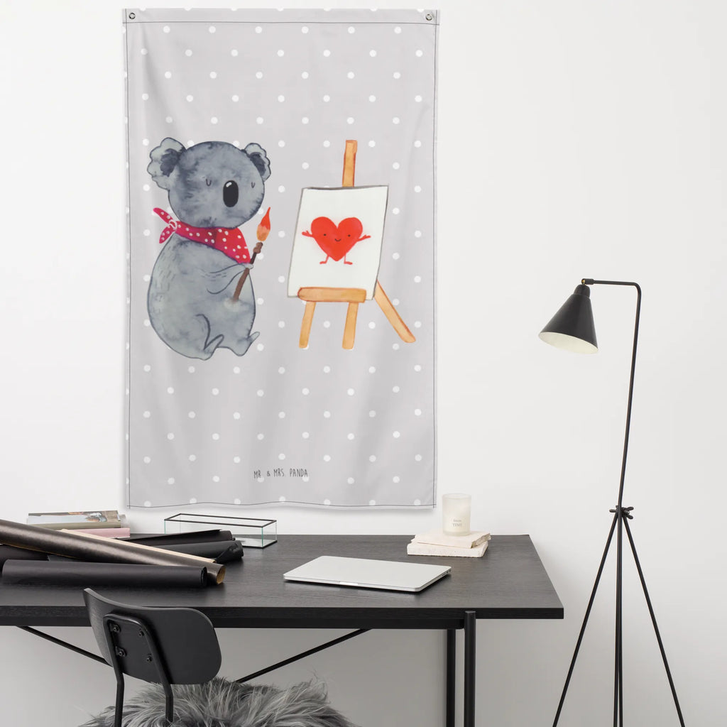 Tapestry Koala bear Artist Boho, Tapestry, Decoration, Wall hanging, Koala, love, feelings, drawing, love gift, proof of love, artist