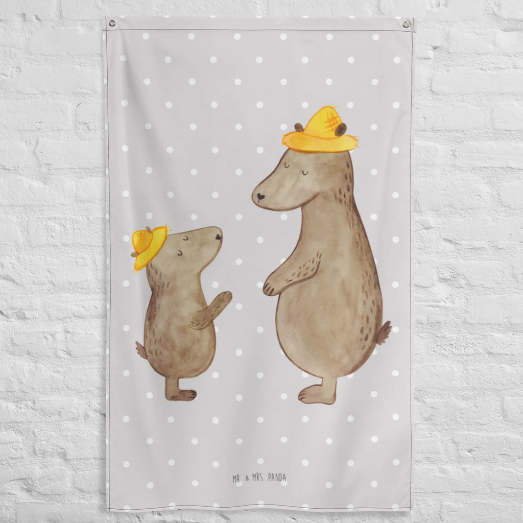 Tapestry Bears with hats Wandbild, Boho, Wand Deko, Tapisserie, Kinderzimmer Deko, Schmuck-Wandbehang, Wandteppich, Wandbehang, Wandtuch, Textil-Kunst, Kinderzimmer Wand, Kinderzimmer Wanddeko, Tapestry, Oma, Opa, Muttertag, Familie, Schwester, Bruder, Vatertag, Mama, Papa, Papi, Family, Kinder, Vorbild, Bär, Lieblingsmensch, Vater, Sohn, Vater-Sohn, Paps, Kind, Daddy, Dad, Söhne, Bären